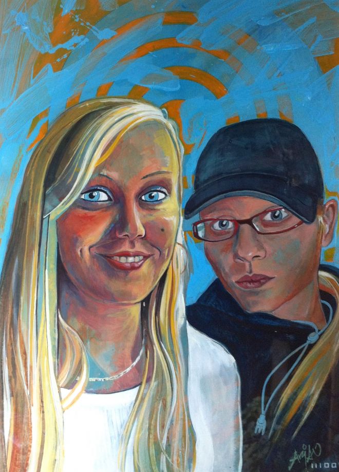 portret Arjan & Jorina